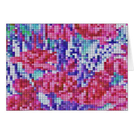 Nejlikakor syr hälsningskort