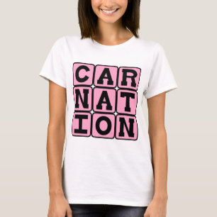 Nejlikor, Rosa Blomma Tee Shirt