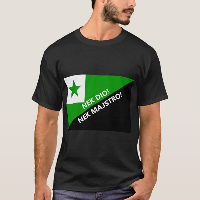 Nek dio nek majstro t shirt (Framsida)