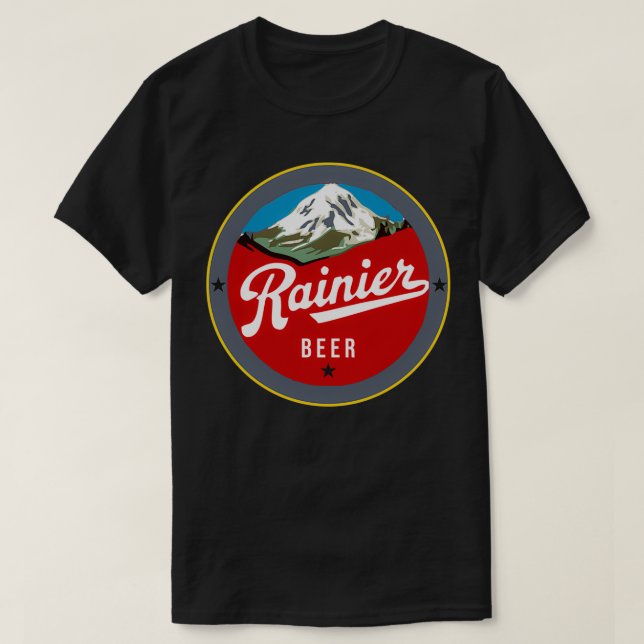 Nek ra mabok ki paj rasane ngono Rainier Beer clas T Shirt (Design framsida)