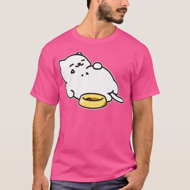 Neko Atsume - Tubbs Cat T Shirt (Framsida)
