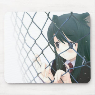 (Neko) Catgirl mousepad Musmatta