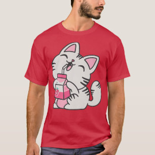 Neko Japan Manga Harajuku Graphic Premium T Shirt