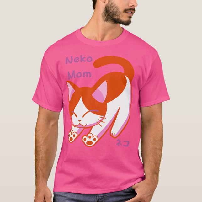 Neko Mamma T Shirt (Framsida)