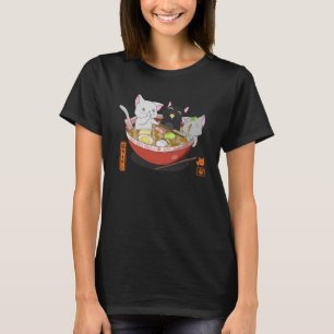 Neko Ramen-katt T Shirt