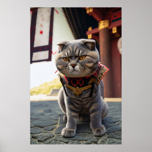 Neko Samurai 194 Poster
