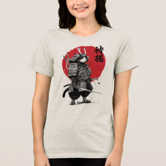 Neko Samurai T Shirt