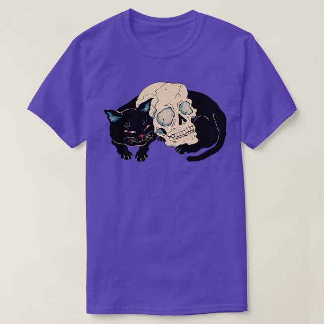Neko Skull T Shirt (Design framsida)