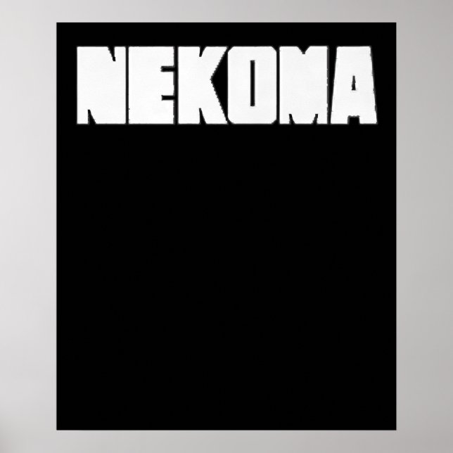 Neko Volleyball Practice Anime Manga Cosplay Poster (Framsidan)