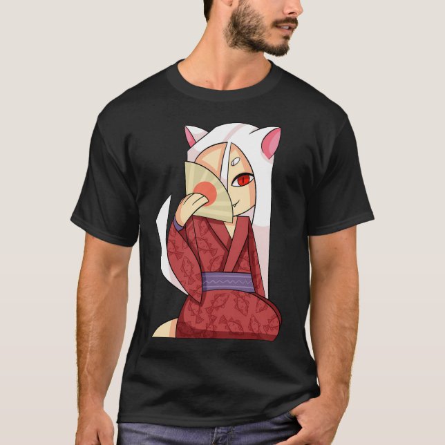 Nekomata Chibi T Shirt (Framsida)