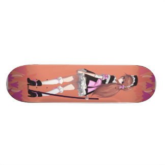 Nekonis syster Sythe - Original Manga-karaktär Skateboard Bräda 20 Cm