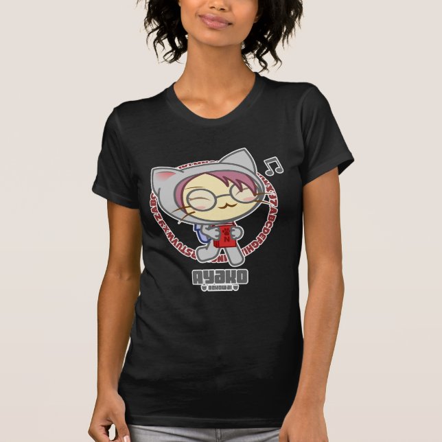 Nekowai: Ayako T-shirt (Framsida)