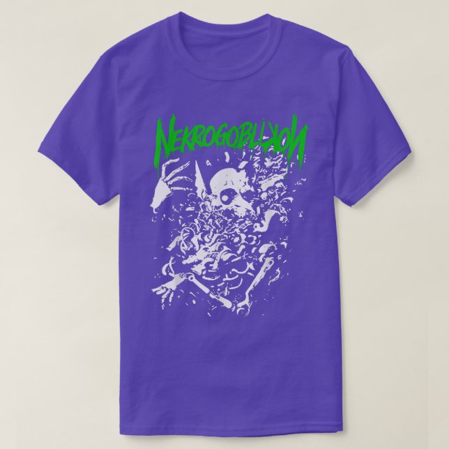 Nekrogoblikon Gift Halloween Day, Thanksgiving T Shirt (Design framsida)
