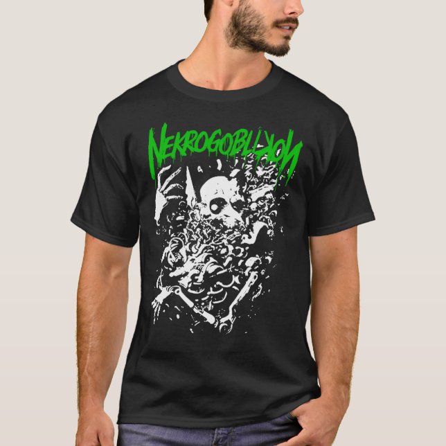 Nekrogoblikon Merch Nekrogoblikon Gift Halloween D T Shirt (Framsida)