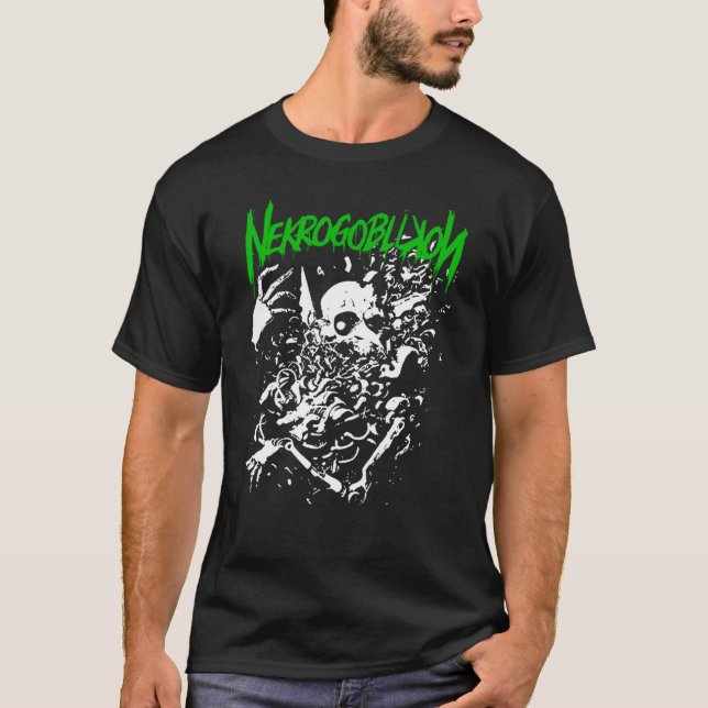 Nekrogoblikon Merch Nekrogoblikon Gift Halloween D T Shirt (Framsida)