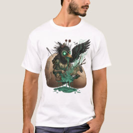 Nekromantisk kråkhona t shirt