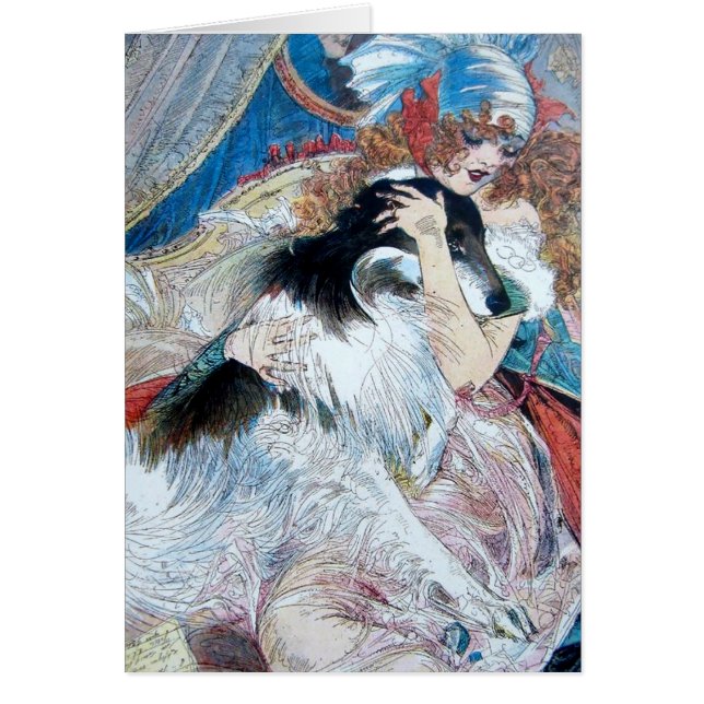 Nell Brinkleys Vivacious Young Flapper #14 Hälsningskort (Framsidan)