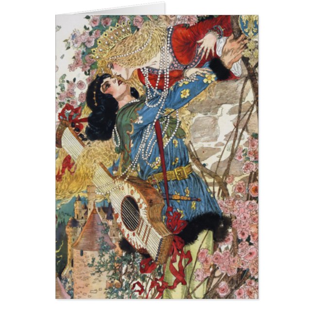 Nell Brinkleys Vivacious Young Flapper #4 Hälsningskort (Framsidan)