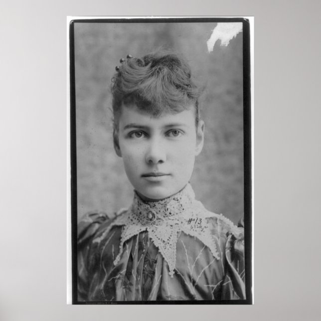 Nellie Bly Poster (Framsidan)