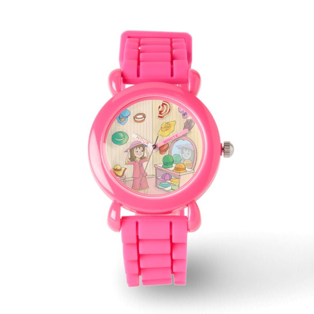 Nellie Kärlek Hats Kids Watch Armbandsur (Framsida)
