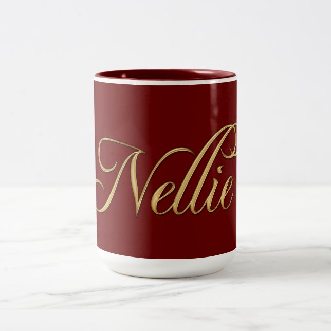 NELLIE Namn-Branded Gift Drinking Mugg (Center)