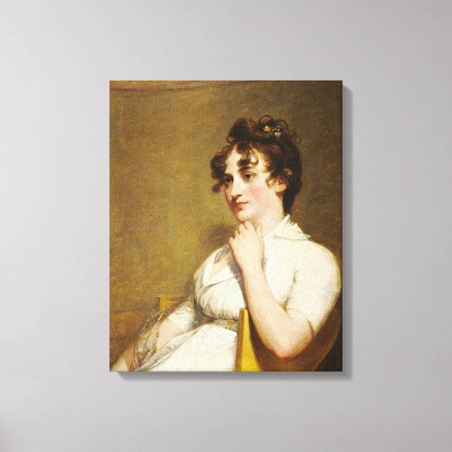 Nelly Granddotters till president Washington Canvastryck (Framsida)