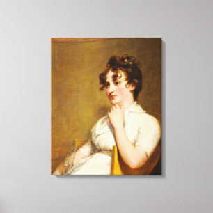 Nelly Granddotters till president Washington Canvastryck