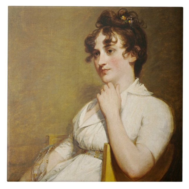 Nelly Granddotters till president Washington Kakelplatta (Framsidan)