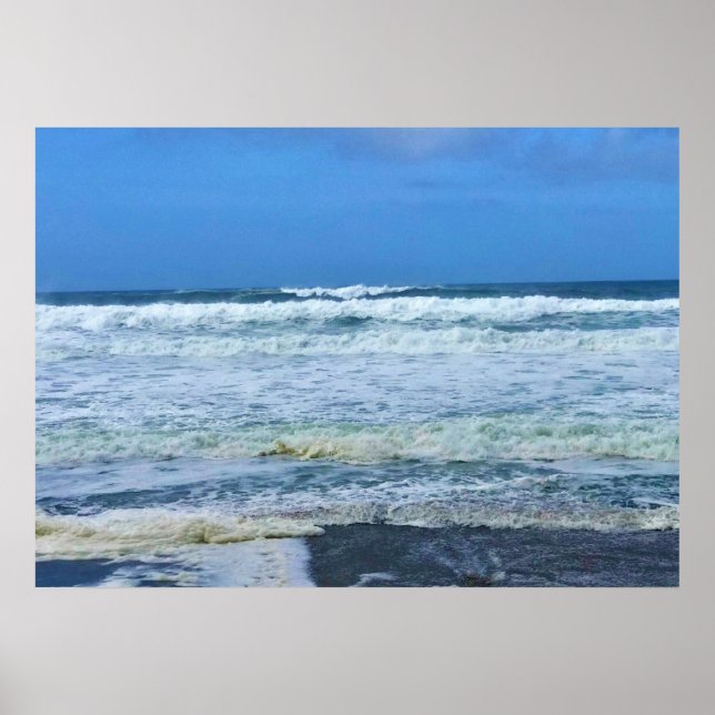 Nelscott Reef, Lincoln City, Oregon Poster (Framsidan)