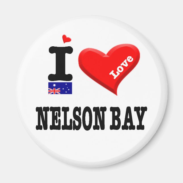 NELSON BAY - I Kärlek Magnet (Framsidan)
