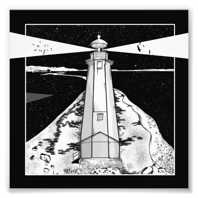 Nelson Boulder Bank Fototryck (Framsidan)