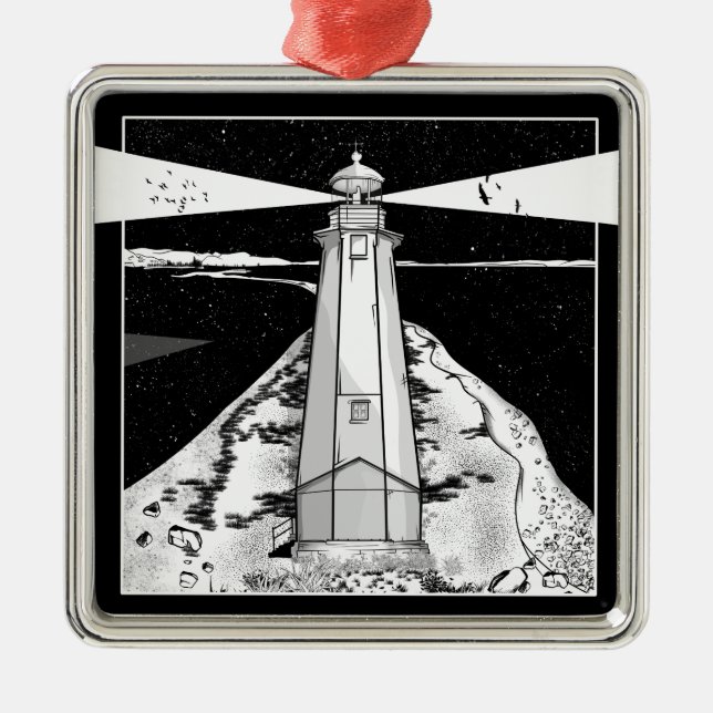 Nelson Boulder Bank Julgransprydnad Metall (Framsidan)