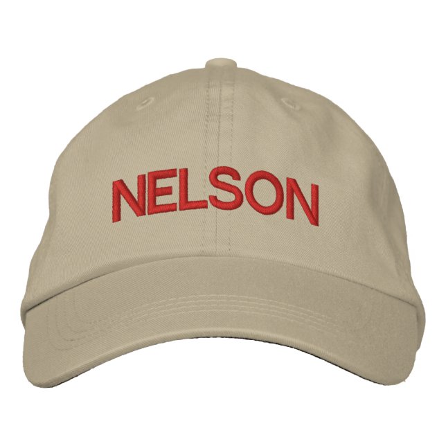 Nelson Cap Broderad Keps (Framsida)