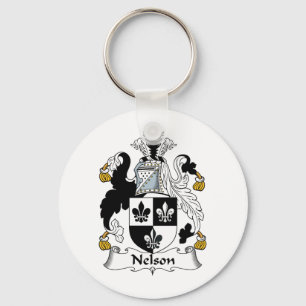 Nelson Family Crest Nyckelring