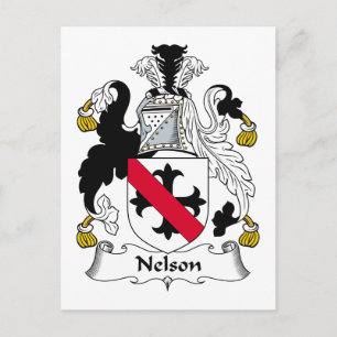 Nelson Family Crest Vykort