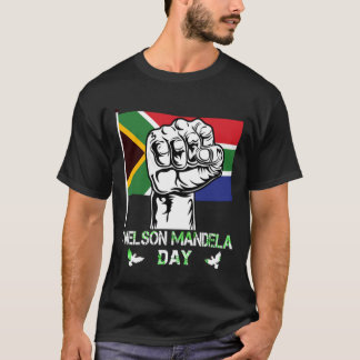 Nelson Mandela Day Black History T Shirt