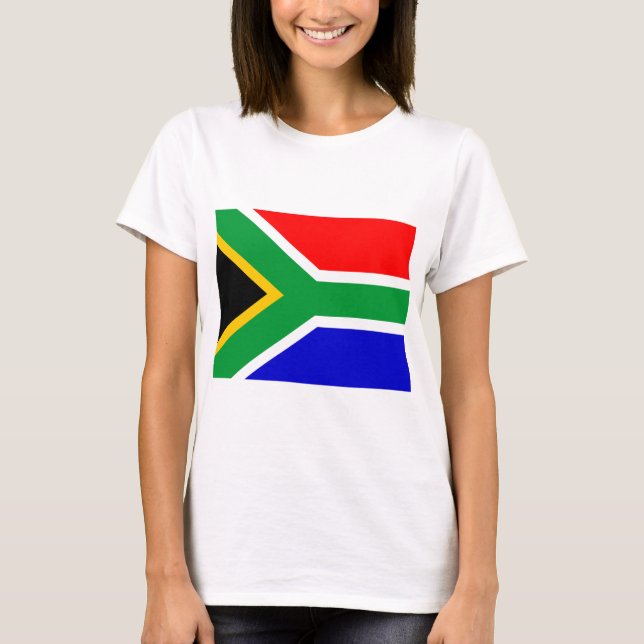 Nelson mandela söderut tee shirt (Framsida)
