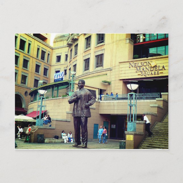 Nelson Mandela Square, södra Afrikan Vykort (Framsida)