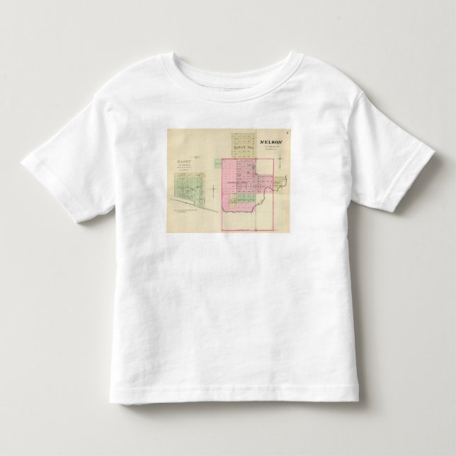 Nelson och härdat, Nebraska T-shirt (Framsida)