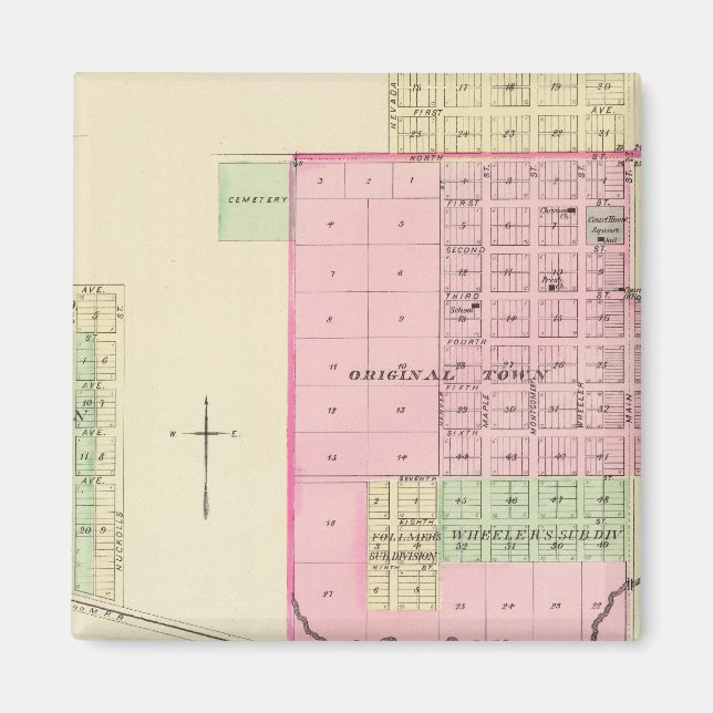 Nelson och Hardy, Nebraska Magnet (Framsidan)