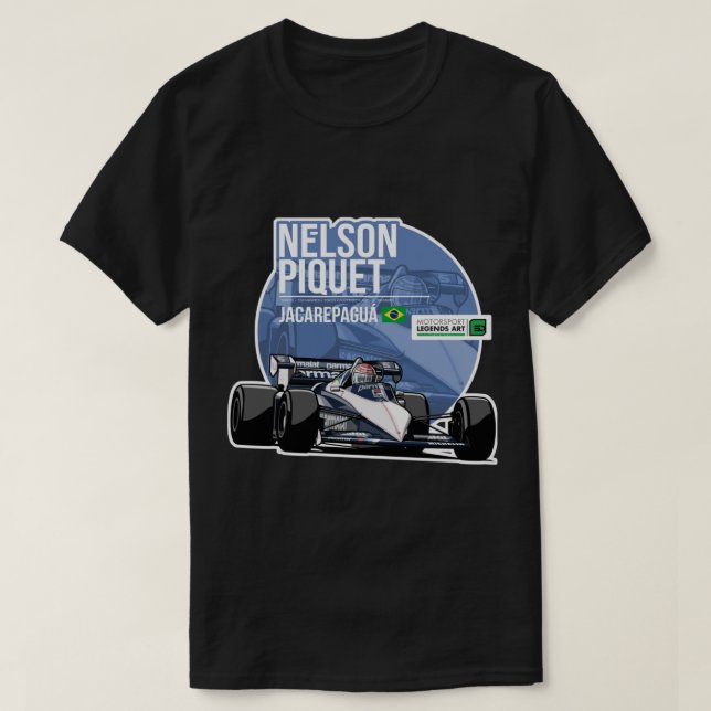 Nelson Piquet - 1983 Jacarepagua T Shirt (Design framsida)