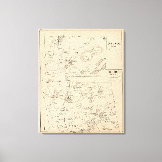 Nelson, Rindge Canvastryck (Framsida)