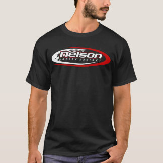 Nelson tävlings- motorlogotyp tee