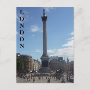 nelson trafalgar london vykort