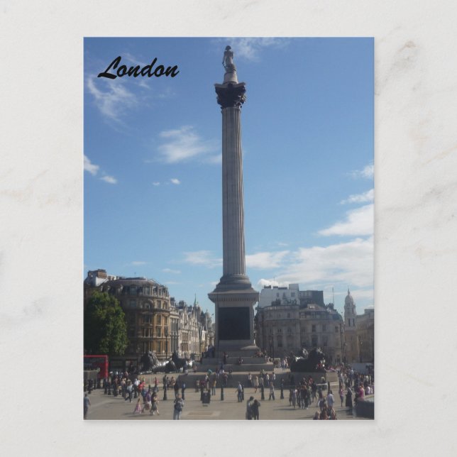 nelson trafalgar vykort (Framsida)