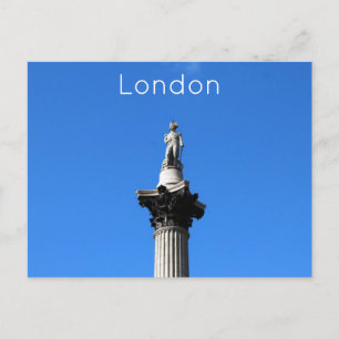 Nelson's Column, London Postcard Vykort