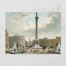 Nelson's Column, Trafalgar Square, London Vykort