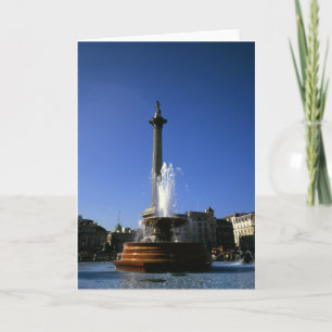 Nelson's Column Trafalgar Square Tack Kort
