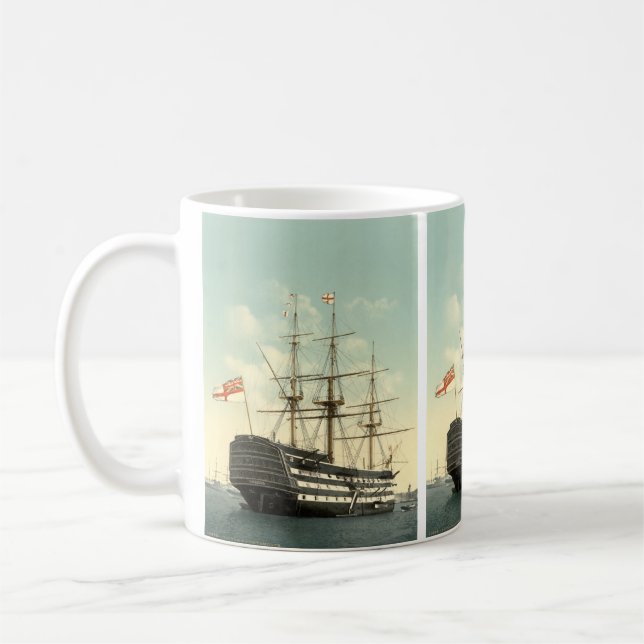 Nelson's HMS Victory Kaffemugg (Vänster)