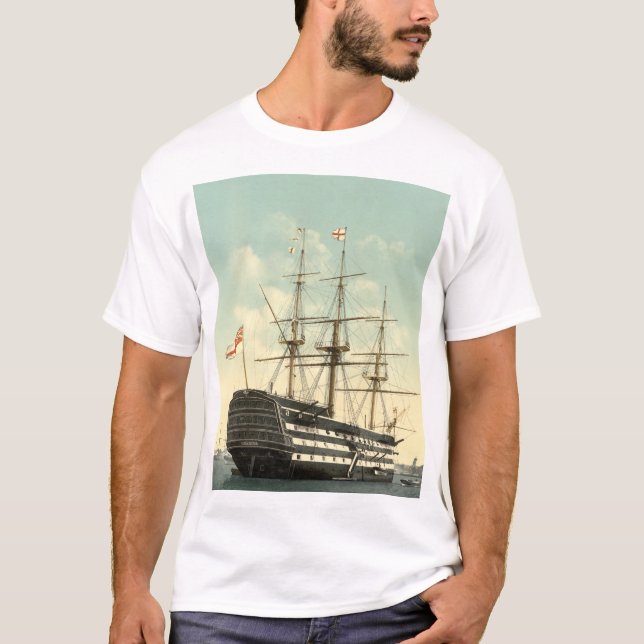 Nelson's HMS Victory T Shirt (Framsida)